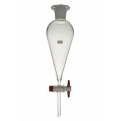 Ayırma Hunisi Armudi PTFE Musluklu 1000 ml