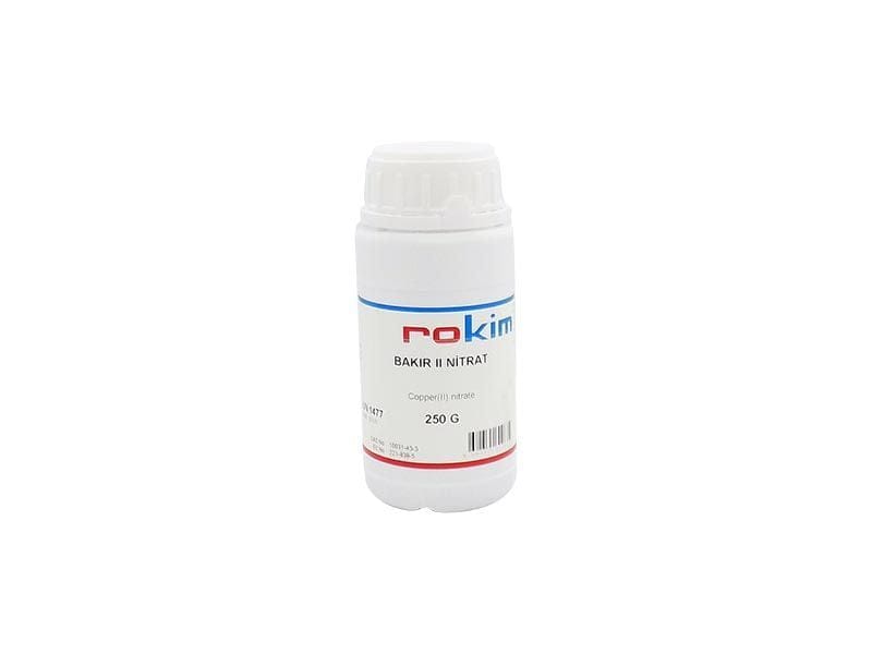 Bakır II Nitrat 250 gr Bakır II Nitrat 250 gr