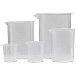 Beher Plastik Kabartma Taksimatlı 250 ml - Görsel 2