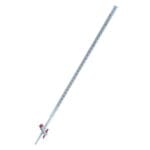 Büret Düz Şeffaf PTFE Musluklu 100 ml - Görsel 2