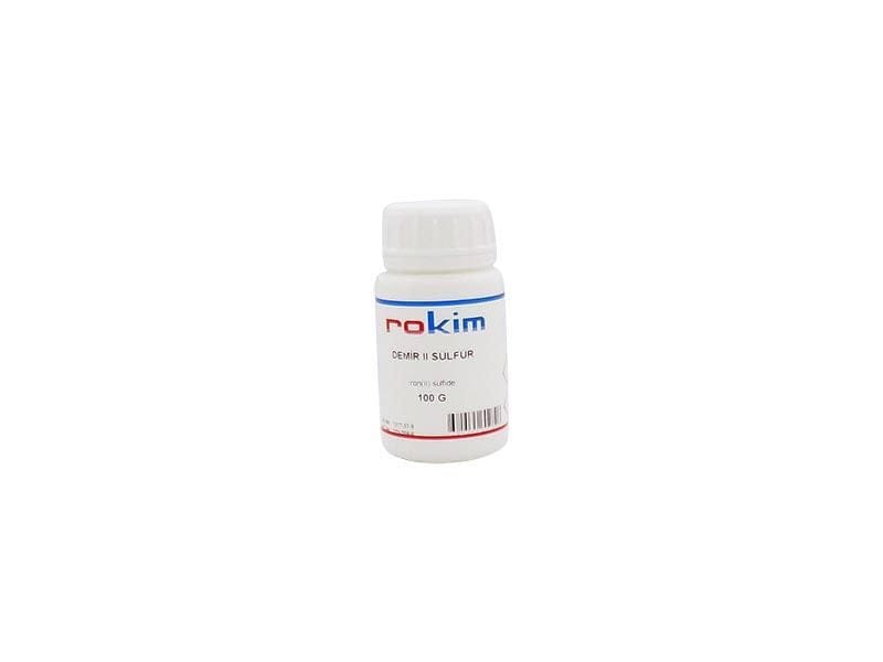 Demir II Sülfür 100 gr Demir II Sülfür 100 gr