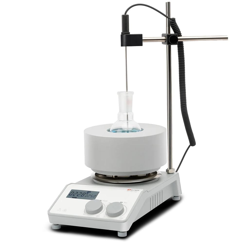 DLAB Dijital Mantolu Isıtıcılı Manyetik Karıştırıcı Isıtıcı Problu 280C 100 ml Balon için DLAB Dijital Mantolu Isıtıcılı Manyetik Karıştırıcı Isıtıcı Problu 280C 100 ml Balon için