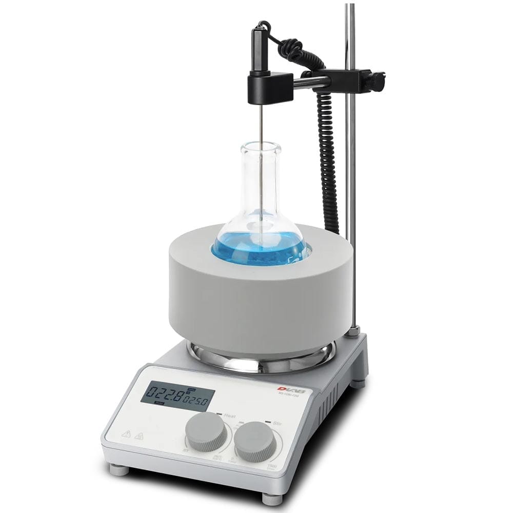 DLAB Dijital Mantolu Isıtıcılı Manyetik Karıştırıcı Isıtıcı Problu 280C 250 ml Balon için DLAB Dijital Mantolu Isıtıcılı Manyetik Karıştırıcı Isıtıcı Problu 280C 250 ml Balon için