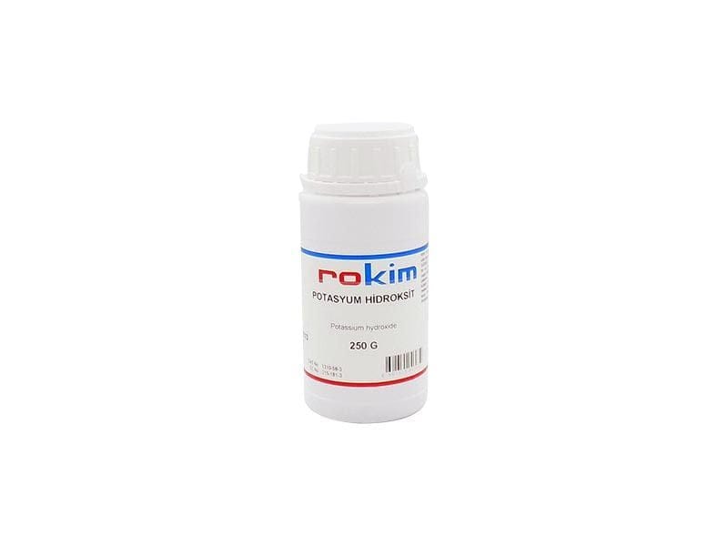 Potasyum Hidroksit 250 gr Potasyum Hidroksit 250 gr