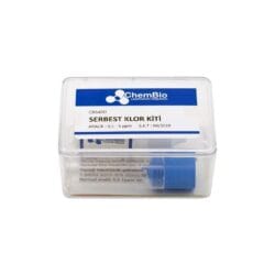 Serbest Klor Test Kiti Kolorimetrik 70-100 Testlik 0