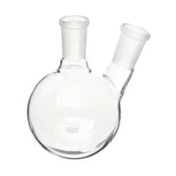 Balon Cam Dibi Yuvarlak 2 Boyunlu Şilifli 1000 ml