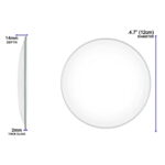 Saat Camı 120 mm - Görsel 2