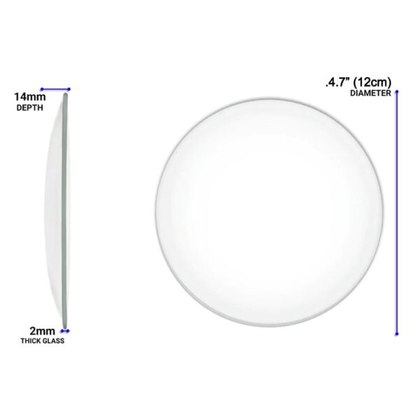 Saat Camı 120 mm - Görsel 2