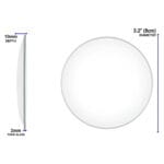Saat Camı 80 mm - Görsel 2